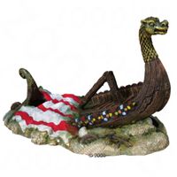  Vikingschip - - Grootte 32 cm 