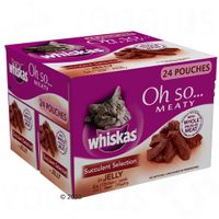  Whiskas Oh so... 24 x 85 g maaltijdzakjes - - Ocean Menu 