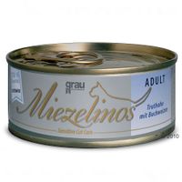 Pâtée pour chat Grau Miezelinos Sensitive Cat Care 6 x 100 g - chaton : lapin, volaille et millet Pâtée pour chat Grau Miezelinos Sensitive Cat Care 6 x 100 g - chaton : lapin, volaille et millet