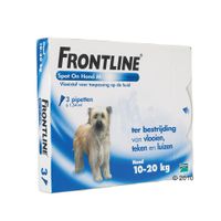  Frontline Spot-On M - 10/20 kg - - 4 pipetten 