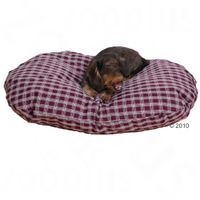  Speltkussen paars geruit - - L 100 x B 65 x H 15 cm 