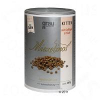 Grau Miezelinos Kitten mit Gefl�gel und Fisch - - 400 g