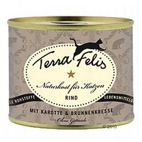  Terra Felis Vleesmenu 6 x 200 g - - Kalkoen, Courgette & Kamille 