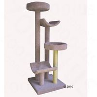 Kratzbaum Step Stool Sleeper beige (Preis enthält 19,50  Speditionskosten)