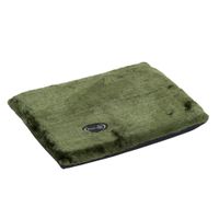 Kuschelkissen f�r hyg. Hundebett oliv - - passt f�r hyg. Hundebett L 60 x B 50 cm