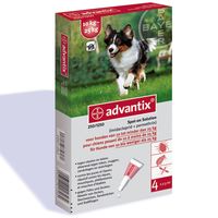 Advantix voor honden 10 tot 25 kg 4 pipetten