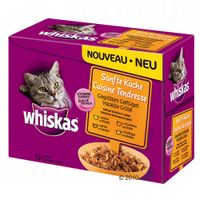 Whiskas Sanfte K�che 12 x 85 g - - Gegrilltes Gefl�gel