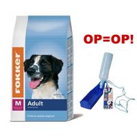  15 kg Fokker hondenvoeding + GRATIS waterbak! - - Fokker Active 