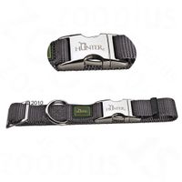  Hunter Halsband Vario-Basic Alu-Strong, grijs - - Maat L: 45 - 65 cm Halsomvang 