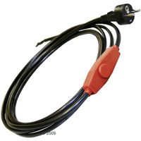 Frostschutz Heizkabel mit Thermostat 2 m (ca. 30W)