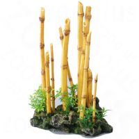  Bamboo Sticks - - Afmeting: ca. 22 x 13,5 x 31 cm 