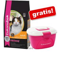 4 kg Eukanuba Trockennahrung + Beauty Case gratis - - Adult Light Huhn & Leber (3 kg)