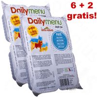  Voordeelpakket: Almo Nature Poker Cat Pat?, 6 + 2 gratis! - - met forel 