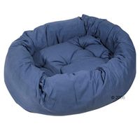 Hondenmandje Cozy Blue - - L 52 x B 45 x H 15 cm 