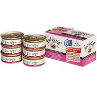 Schesir Small Natural 6 x 50 g - - tonijn met rijst