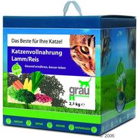  Grau volwaardig kattenvoer lam & rijst - - 1 kg 