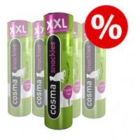 Voordeelpakket Cosma Snackies XXL - - Kippenvlees 5 x 30 g