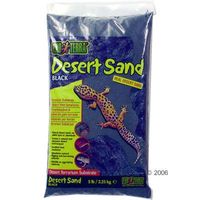 Hagen Exo Terra Desert zand terrariumsubstraat zwart - -