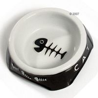 Kattenvoerbak Black & White - - 0,25 l