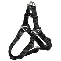 Trixie hondentuig Premium, zwart - - borstomvang 50-65 cm, 20 mm 