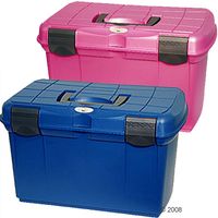 Poetsdoos met inzetstuk - - blauw