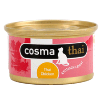  Cosma Thai in gelei 6 x 85 g - - Kip met garnalen 