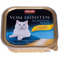  Animonda vom Feinsten voor gecastreerde katten 6 x 100 g - - kalkoen & forelle 