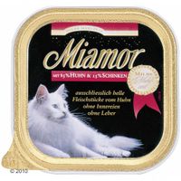 Miamor Mild Meal 6 x 100 g herkille kissoille - kana & kinkku