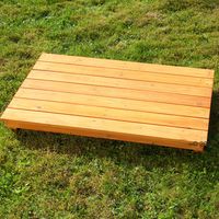  Terras voor platdak-hondenhok Woody - - L 108 x B 67 x H 7 cm voor maat L 