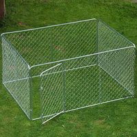 Zwingergehege 4 Eck für Hunde oder Kleintiere L 205 cm x B 155 cm x H 102 cm (Preis enthält 19,50  Speditionskosten)