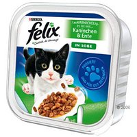 Megapack Felix in saus Kattenvoer 32 x 100 g - - zalm + tonijn