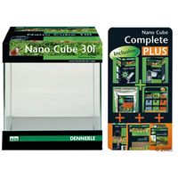  NanoCube Complete PLUS 30 liter - - zwarte achterwandfolie 