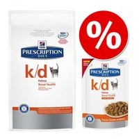 Combi-Pack 5 kg Hill´s Prescription Diet & 12 x 85 g kip - - Feline I/D