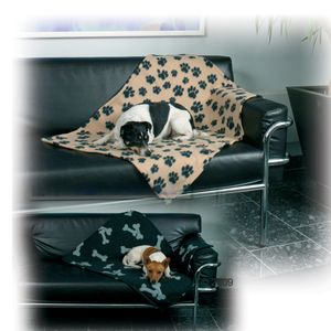 Coperta Beany - beige - motivo di zam...