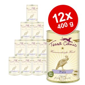 12 x 400 g Paté per cani Terra Canis...