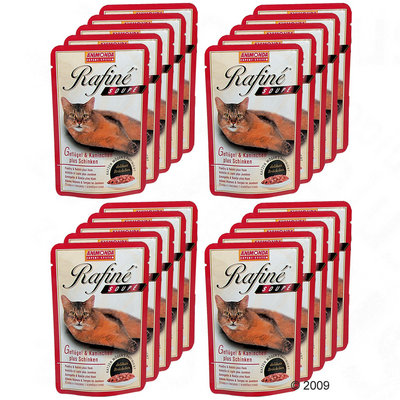Lot Animonda Rafiné Soupé 20 x 100 g- boeuf, oie & mortadelle