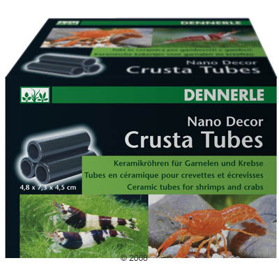 Décoration Dennerle Nano Decor Crusta Tubes, petit- 3 petits tubes - S3