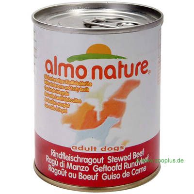 Almo Nature Sparpaket 12 x 340 g - Ragout mit Lamm + Rind