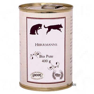 Herrmanns Bio-Fleisch 6 x 400 g - Pute pur