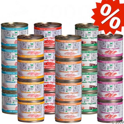Grau Mixed Megapack Schlemmertoepfchen 24 x 200 g - 24 x 200 g