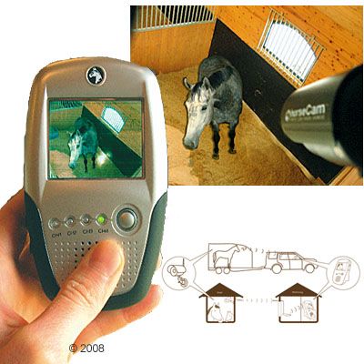 horseCam �berwachungskamera inklusive Online Set - - Universal S