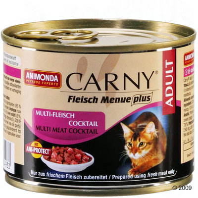 Boîtes pour chat Animonda Carny Adult 6 x 200 g- b