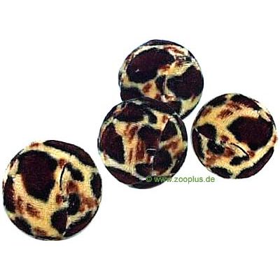 Trixie Leopard-Look Cat Toy Balls - 4 pc.