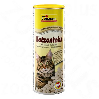 Gimpet Katzentabs Mascarpone und Biotin - 350 Stueck
