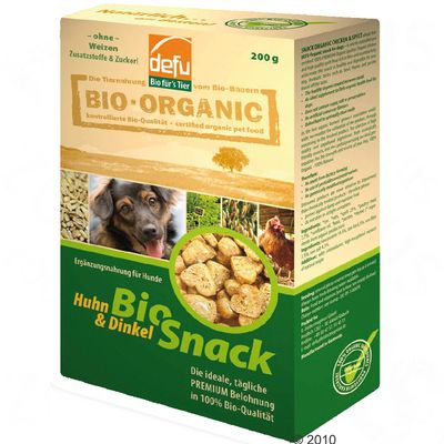 Confronta prezzi Defu Dog Snack 200 g - Pollo con Farro