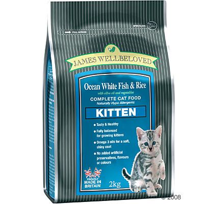James Wellbeloved Kitten Fish & Rice - 2 kg