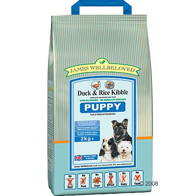 James Wellbeloved Complete Puppy Duck & Rice - 15 kg