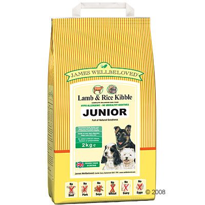 James Wellbeloved Complete Junior Lamb & Rice - 15 kg