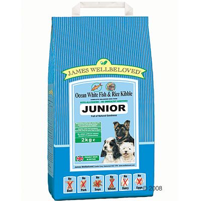 James Wellbeloved Complete Junior Fish & Rice - 15 kg