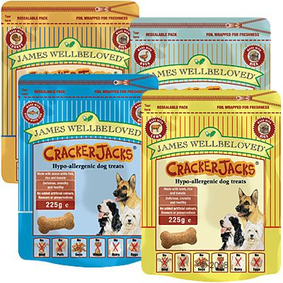 Crackerjacks Hypo-allergenic Dog Treats - Duck 225 g